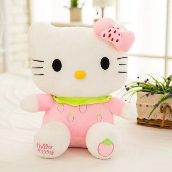 peluche hello kitty fresa