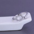 anillo con hello kitty