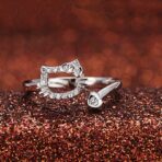 anillo con hello kitty