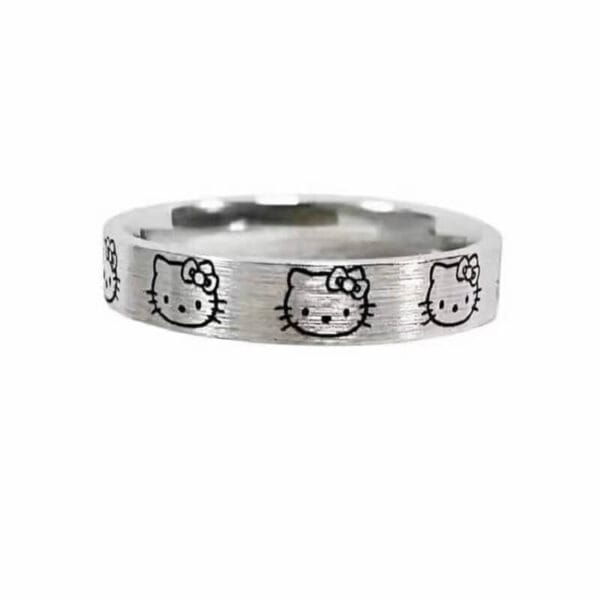 anillo de hello kitty