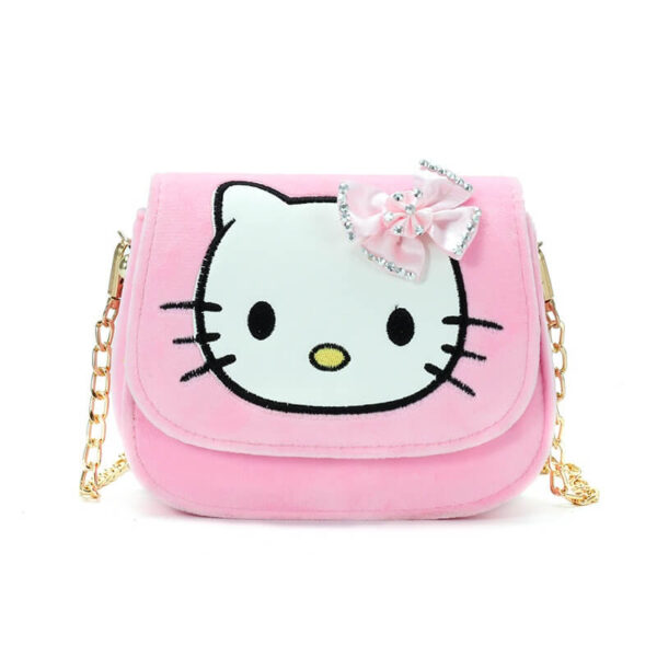 bolso de hello kitty rosa