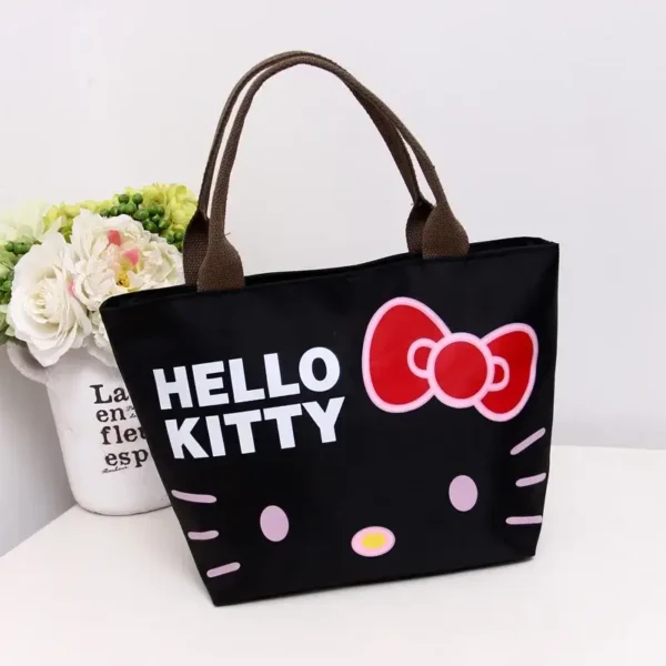 bolso hello kitty clásico negro