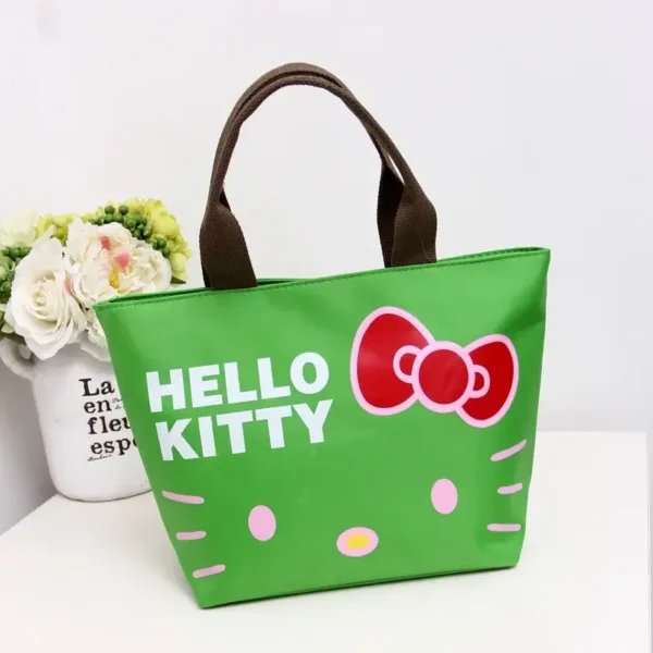 bolso hello kitty clásico verde