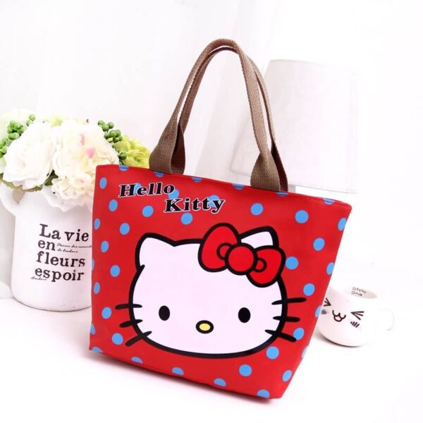 bolso hello kitty lunares rojo