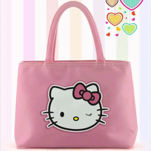 bolso hello kitty simple rosa
