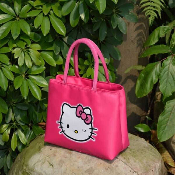 bolso hello kitty simple rosa chicle