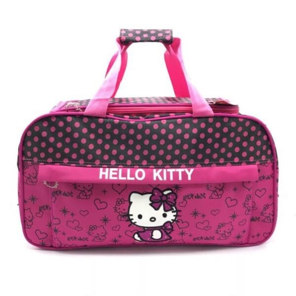 bolso hello kitty viaje rosa