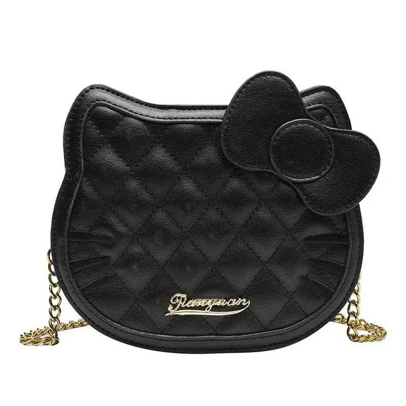 bolso negro hello kitty