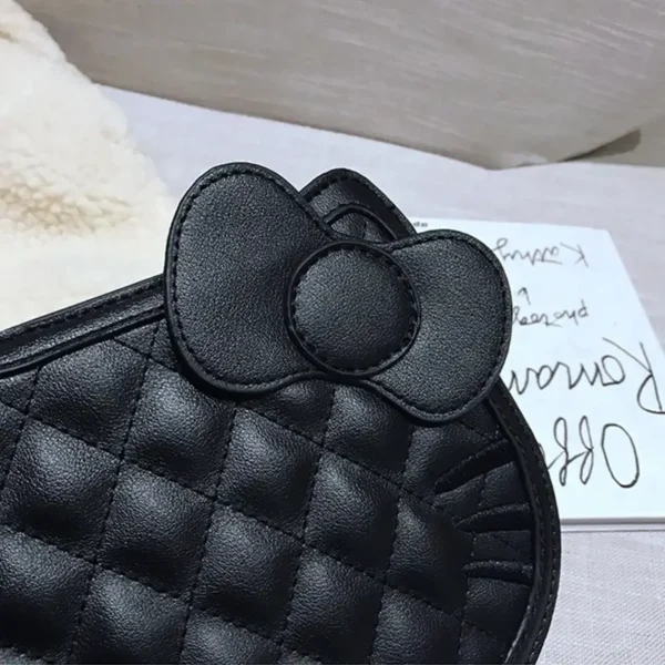 bolso negro hello kitty