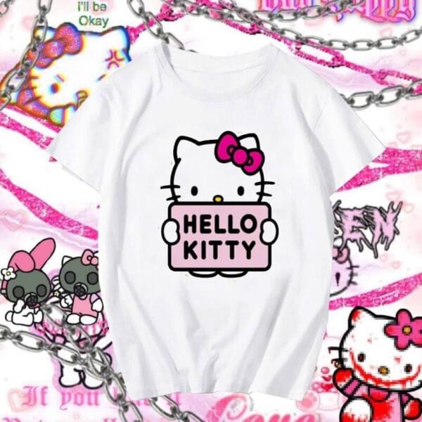 camiseta de hello kitty