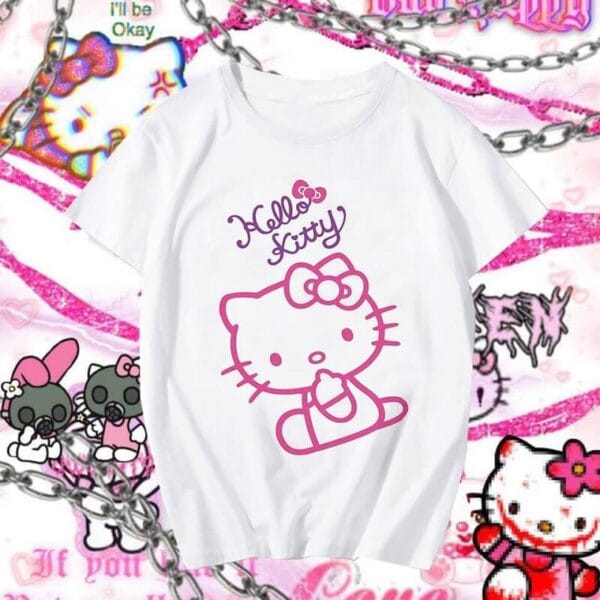 camiseta hello kitty