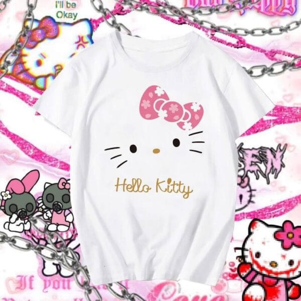 camiseta hello kitty kawaii