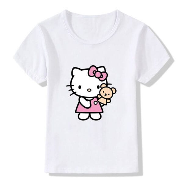 camiseta hello kitty niña