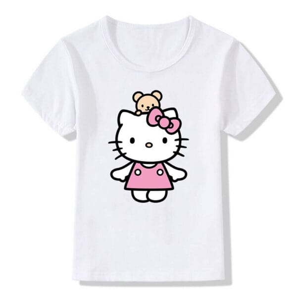 camiseta hello kitty para niño