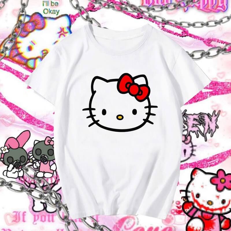 camiseta hello kitty rojo camiseta hello kitty rojo