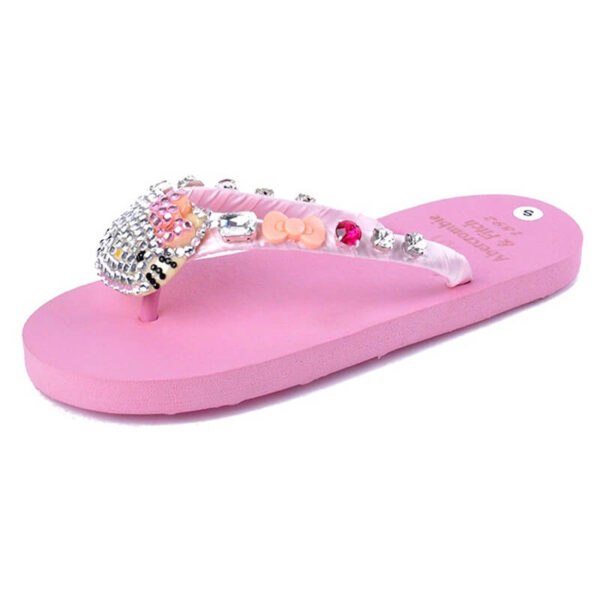 chanclas hello kitty rosa