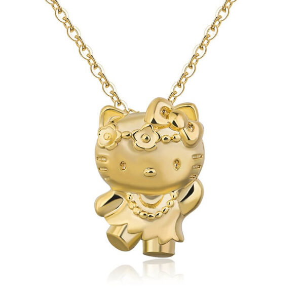 collar hello kitty amarillo