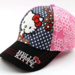 gorra hello kitty jean color rosa