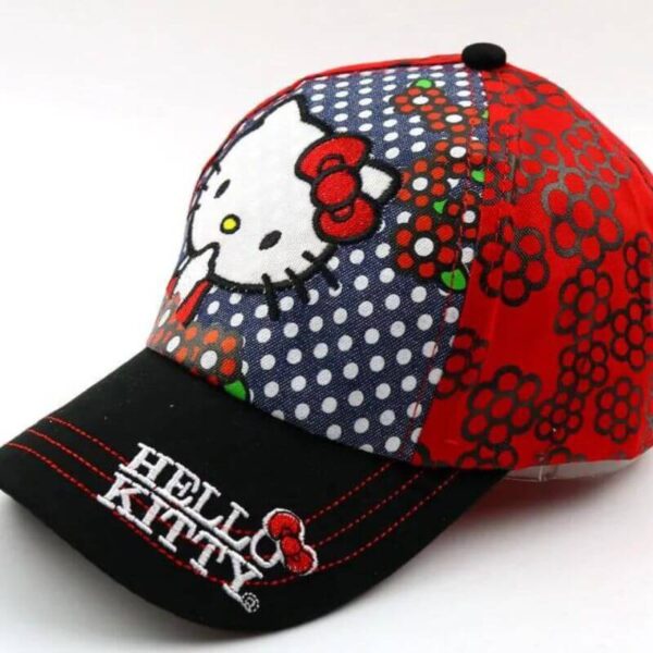 gorra hello kitty jean rojo