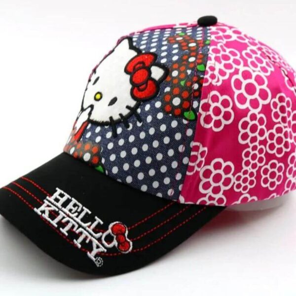 gorra hello kitty jean rosa