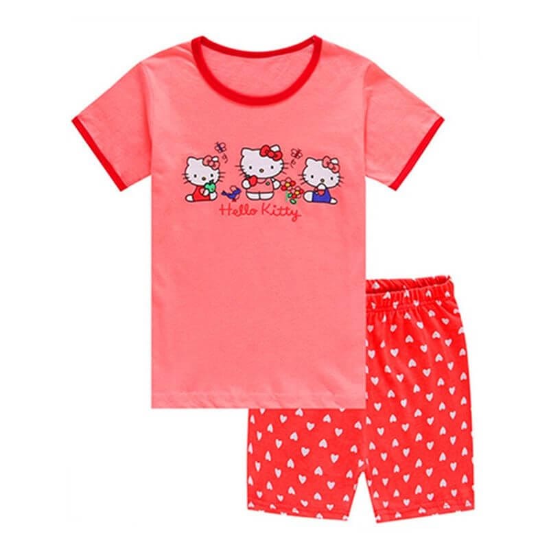 hello kitty pajama set
