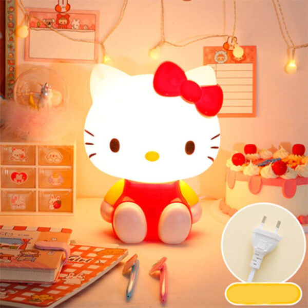 lámpara hello kitty roja
