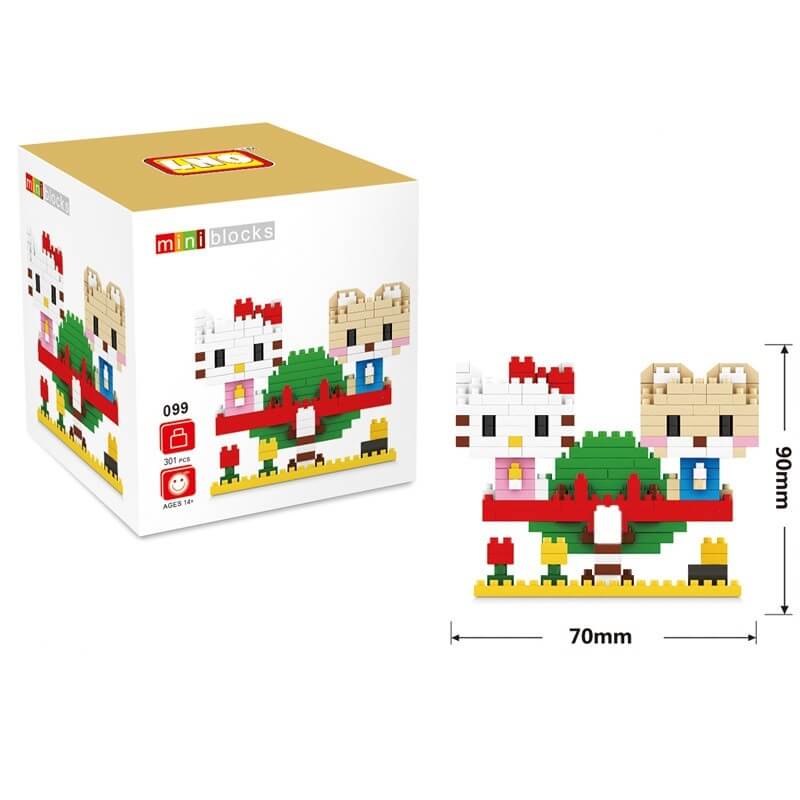 lego hello kitty columpio