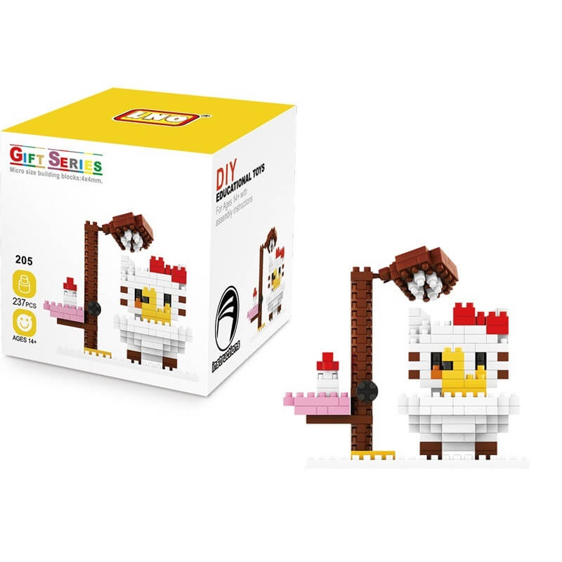 lego hello kitty gallina