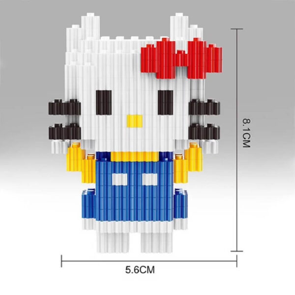 lego hello kitty vestido azul