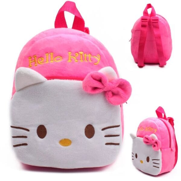mochila de hello kitty rosa