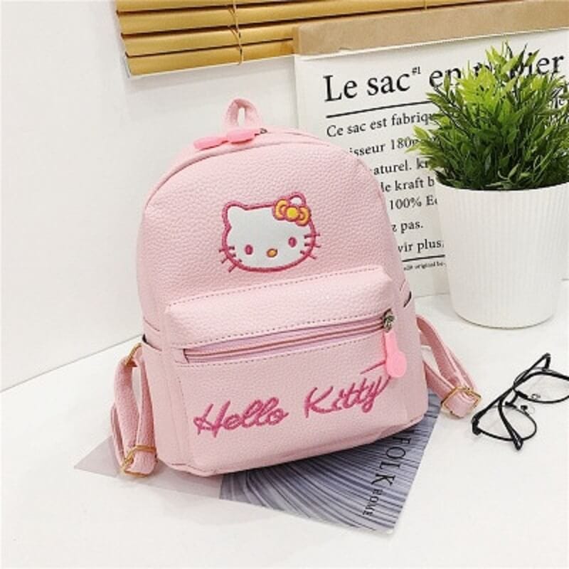 mochila hello kitty cuero rosa mochila hello kitty cuero rosa