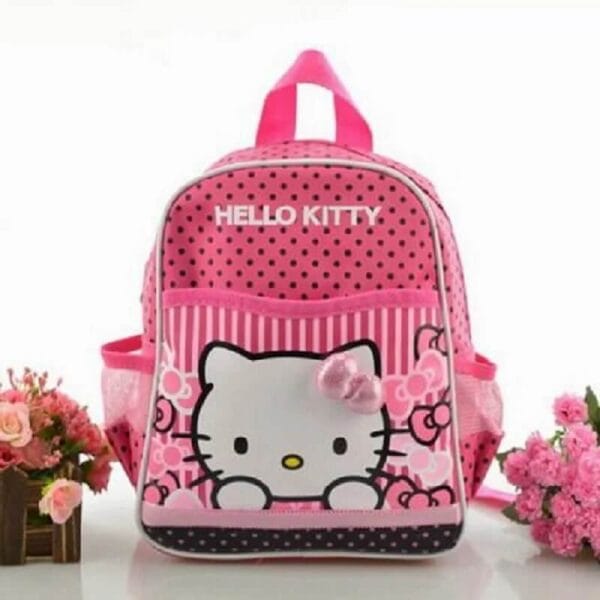 mochila hello kitty rosa