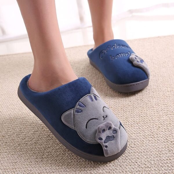 pantuflas hello kitty azul