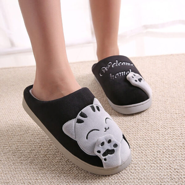 pantuflas hello kitty negro