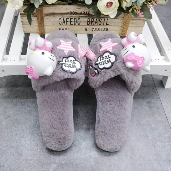 pantuflas hello kitty peluche