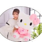 peluche hello kitty gigante
