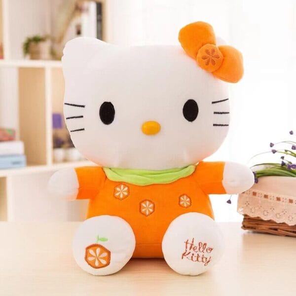 peluche hello kitty naranja