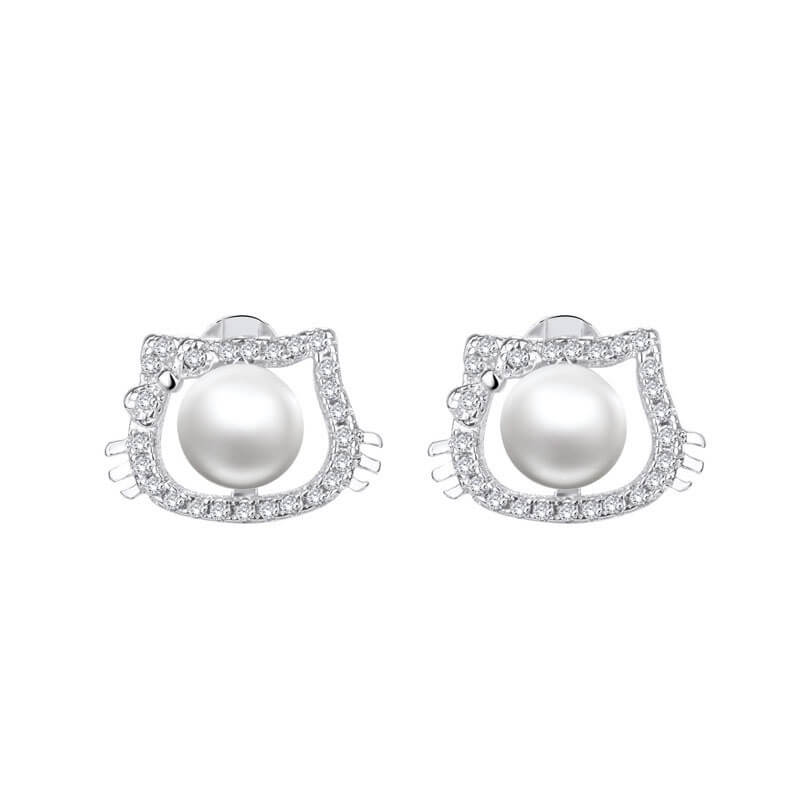 pendientes de hello kitty