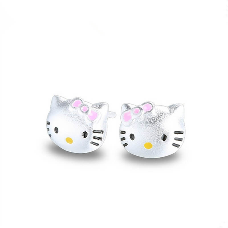 pendientes hello kitty