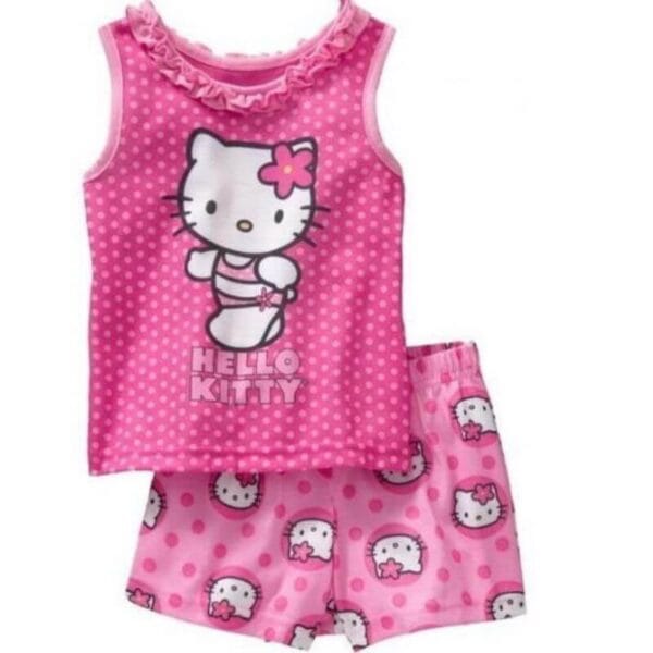 pijama corto hello kitty