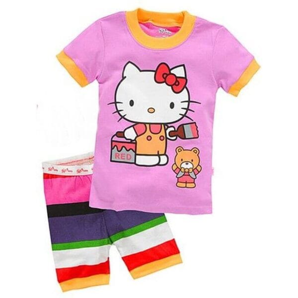 pijama hello kitty color