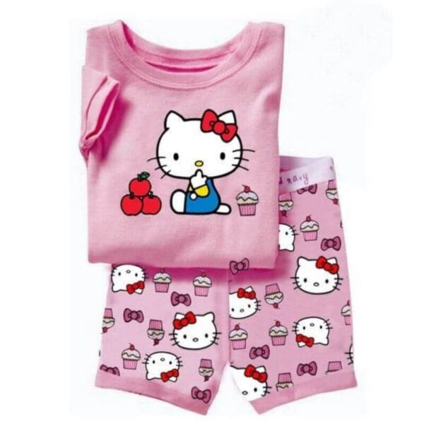 pijama hello kitty manzanas