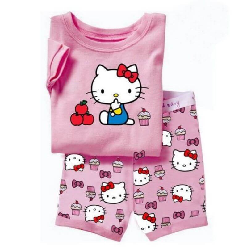 pijama hello kitty manzanas