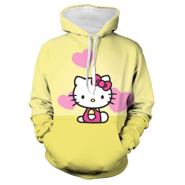 sudadera hello kitty corazon