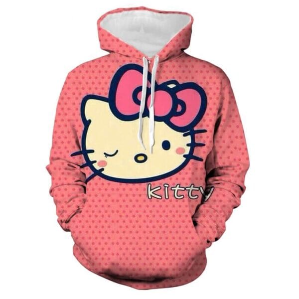 sudadera hello kitty rosa