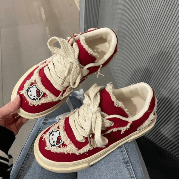 zapatillas casa hello kitty