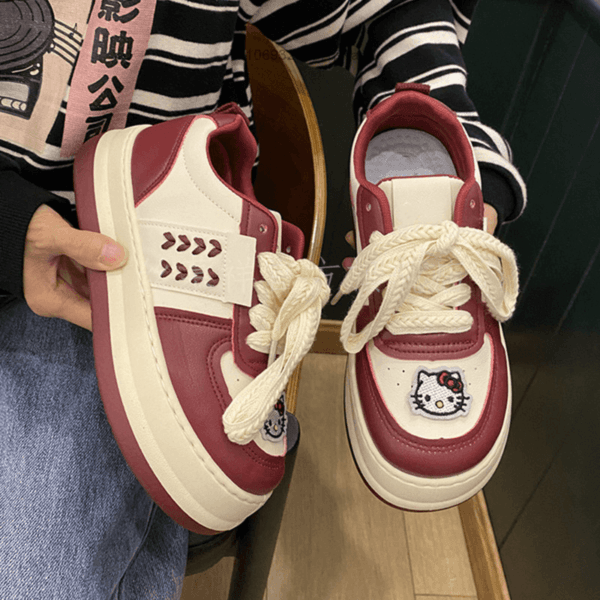 zapatillas de la hello kitty