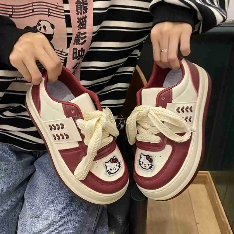zapatillas de la hello kitty