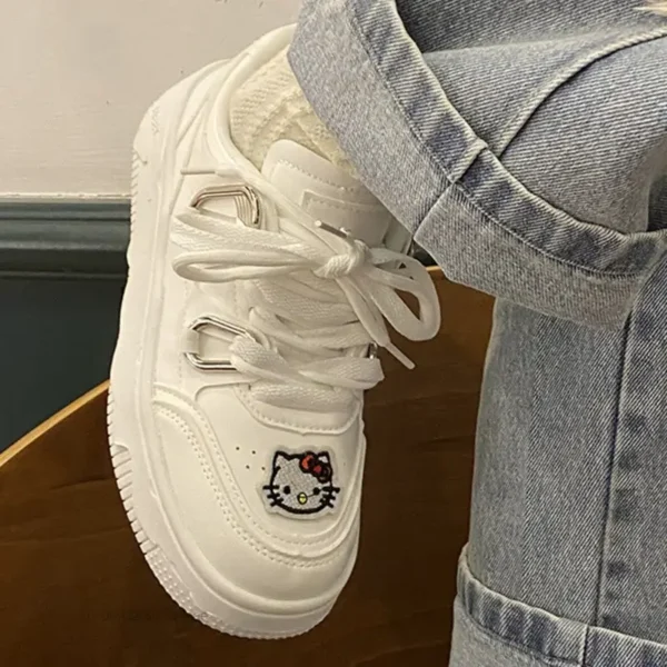 zapatillas hello kitty blanco