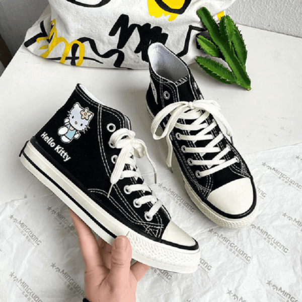 zapatillas hello kitty converse